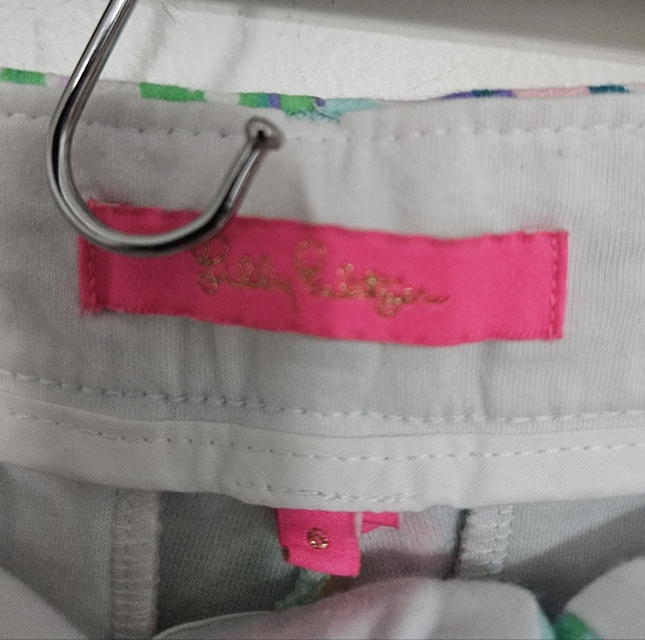 Lilly Pulitzer Jayne Knit Shorts in the "Me and My Zesty" print - Picture 2 of 5